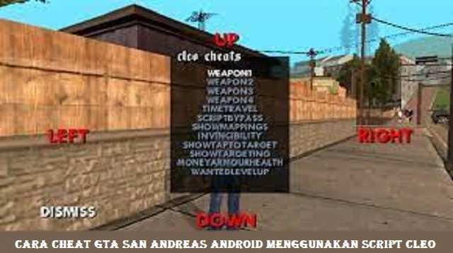 Cara Cheat Gta San Andreas Android