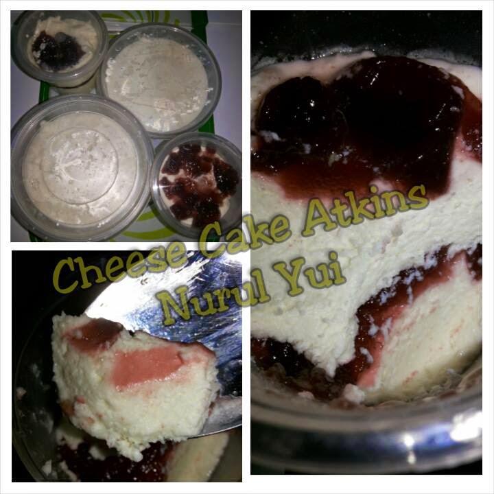 ♥Corat Coret Nusha ♥: RESEPI : Cheese Cake Mudah Atkins