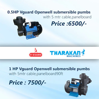  Vguard Openwell submersible pumbs | Tharakan Machines