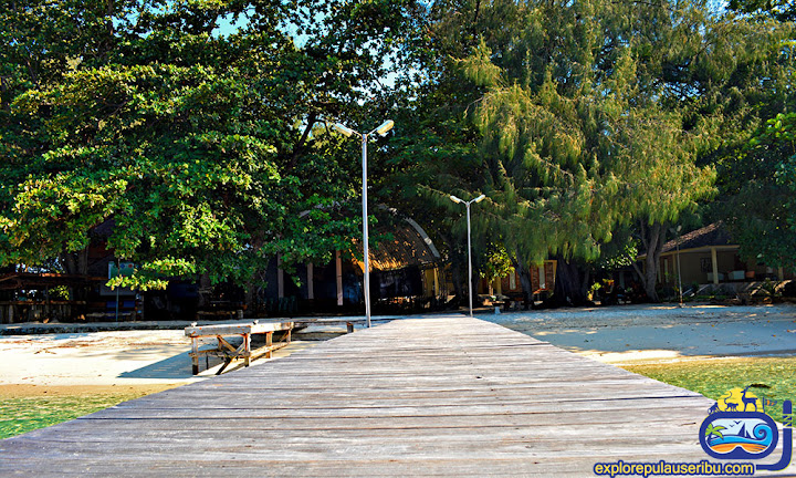 dermaga pulau genteng kecil