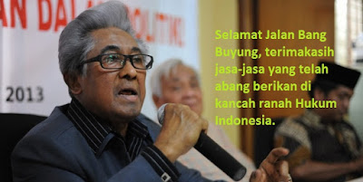 Pengacara Adnan Buyung Nasution Telah Berpulang Selamanya