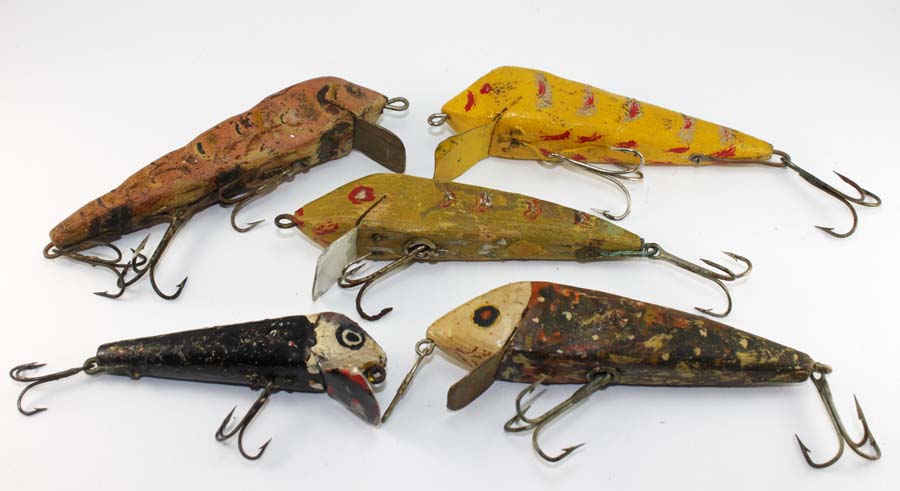 Wiggler 'Natural Chub', Fishing Lure Art