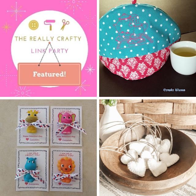 The Really Crafty Link Party #204 featured posts