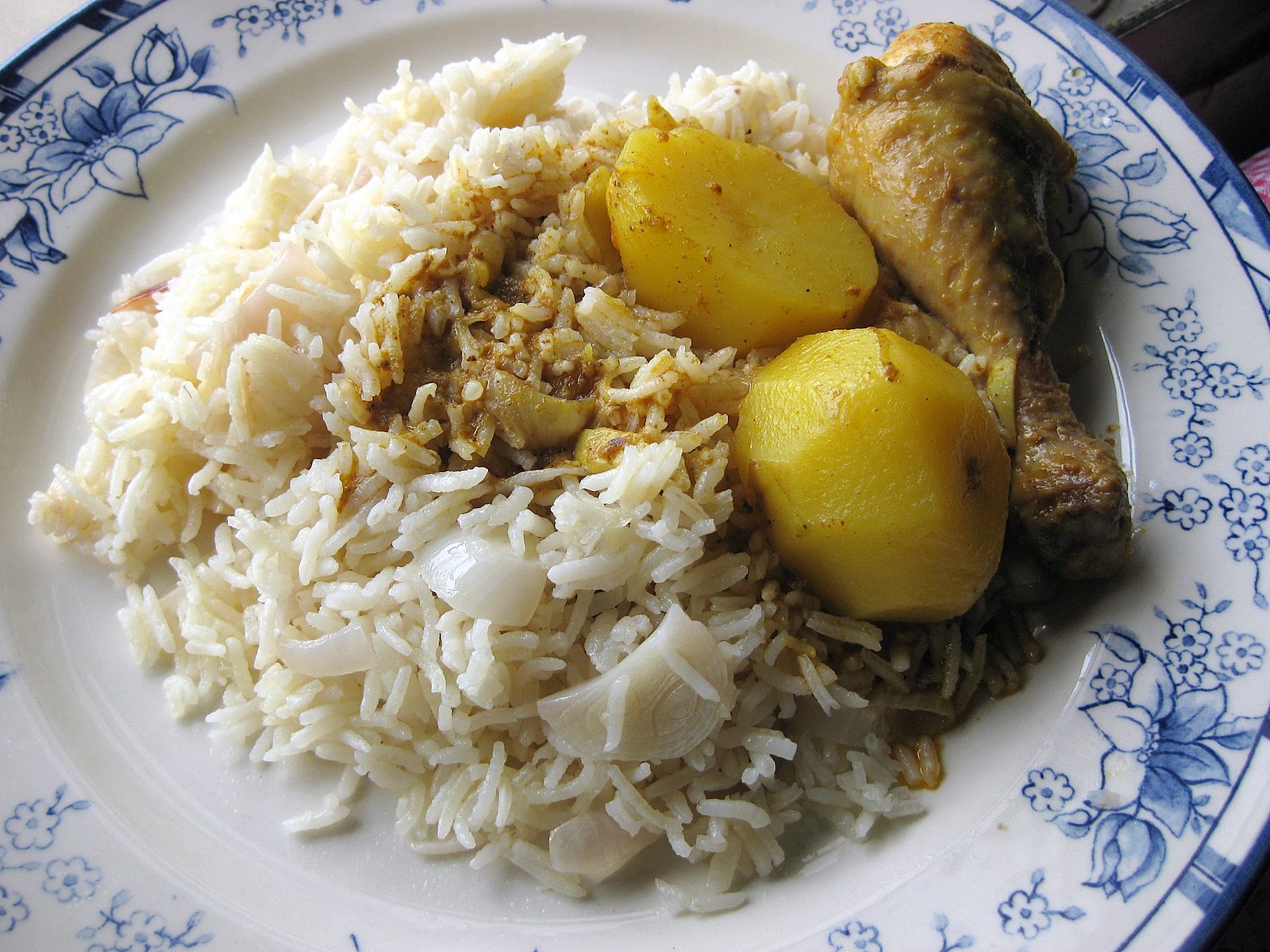 RESEPI NANNIE: NASI MINYAK n KARI AYAM