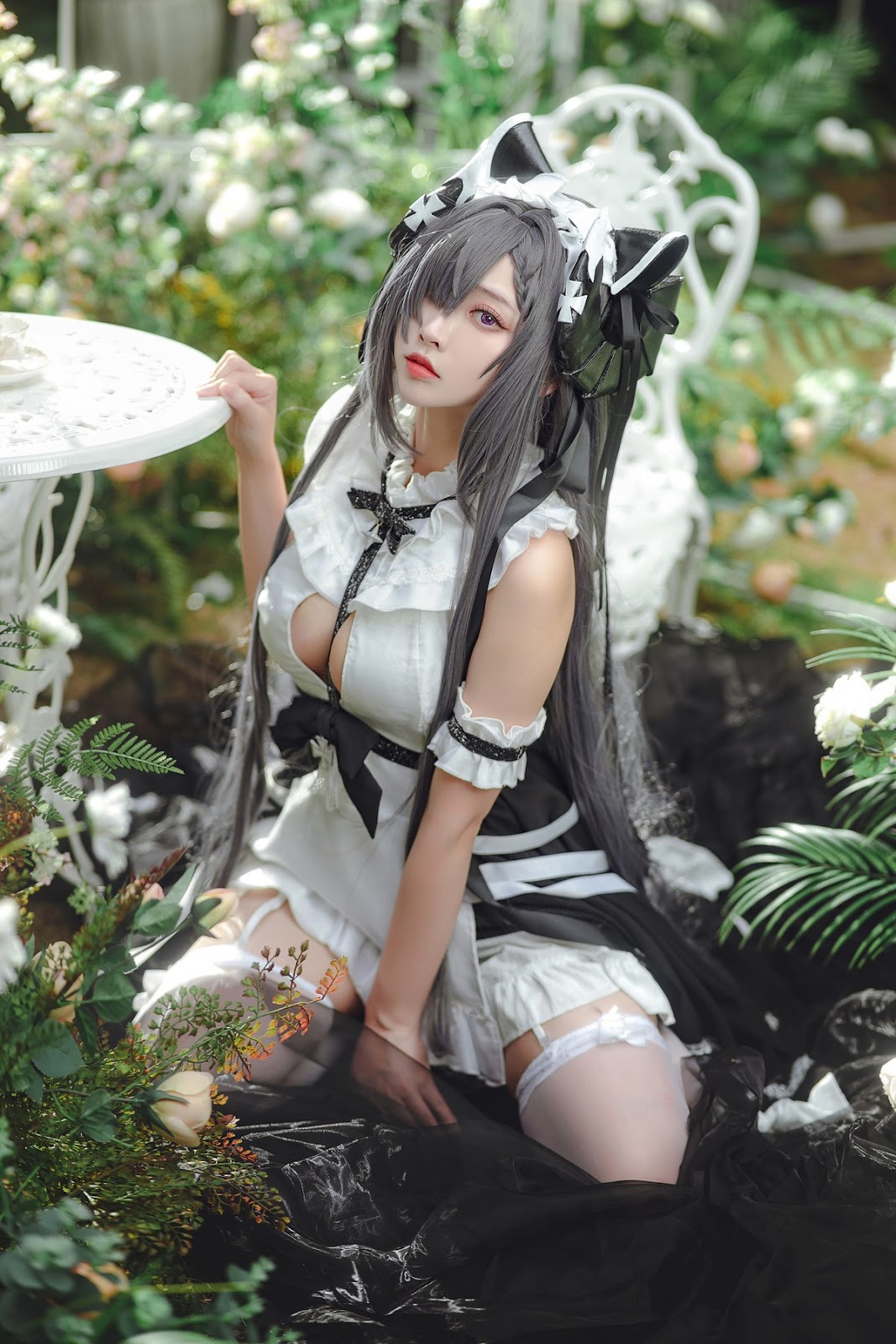 Cosplay 宮本桜 奥古斯特 女仆装