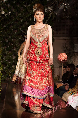 Pakistani Designer Saadia Mirza's -The Nur ul Aine Bridal Wear Collection 2013