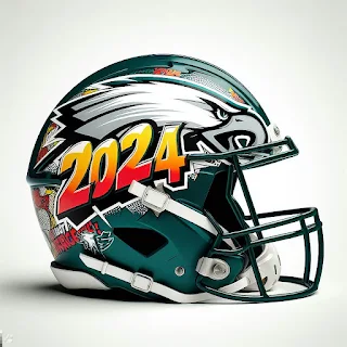 Philadelphia Eagles 2024 Concept Helmets