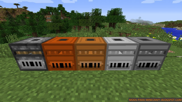 Crushers - Metallurgy Classic Machines Mod para Minecraft 1.7.10