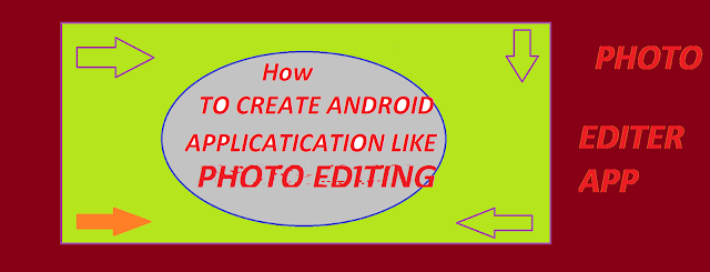 फोटो एडिटिंग एंड्राइड एप्लीकेशन कैसे बनाये हिंदी में? 