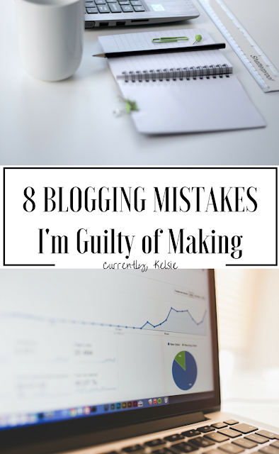 Blogging Mistakes I'm Guilty of Making 