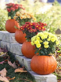 pumpkin vases diy