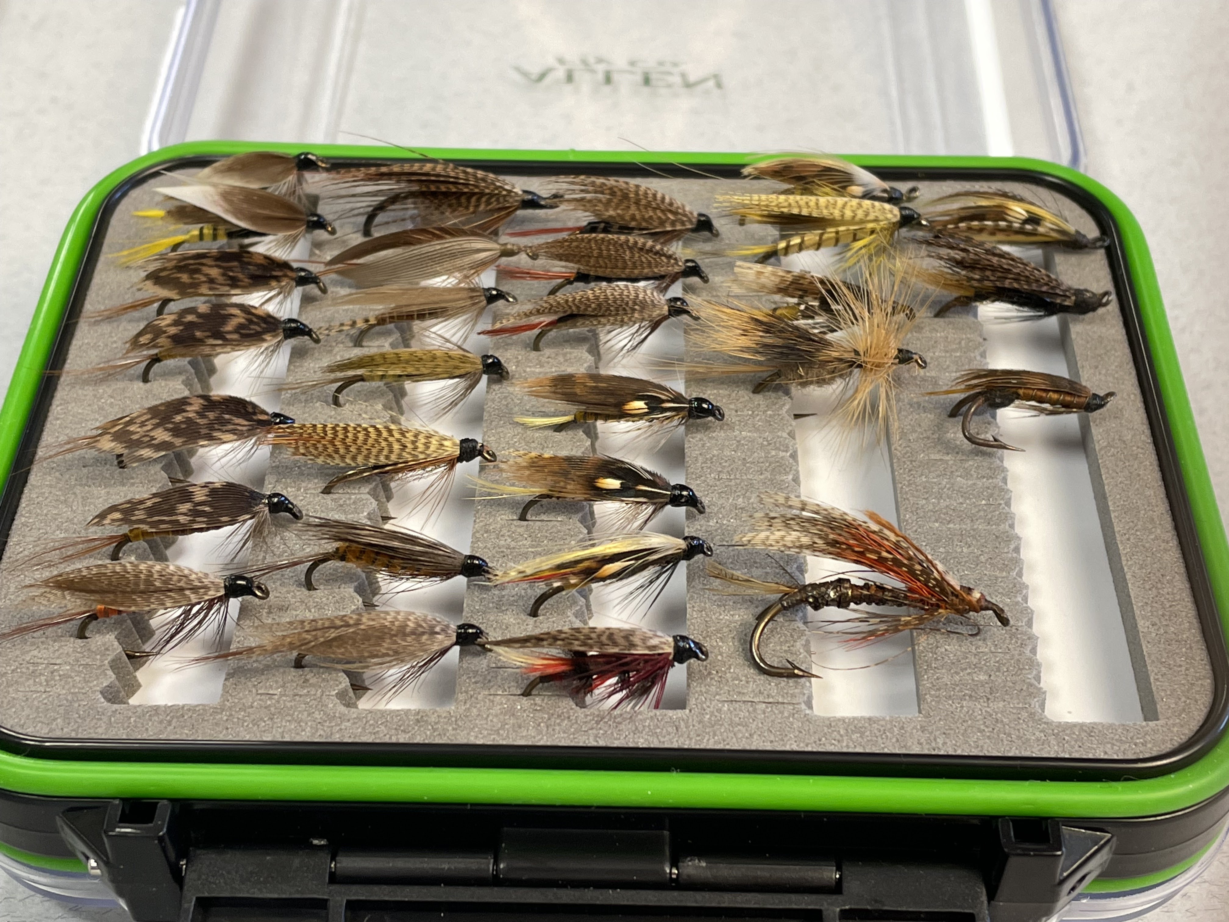 Framed Flies (8×10) - Classic Fly Tying