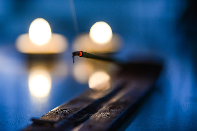 burning incense stick