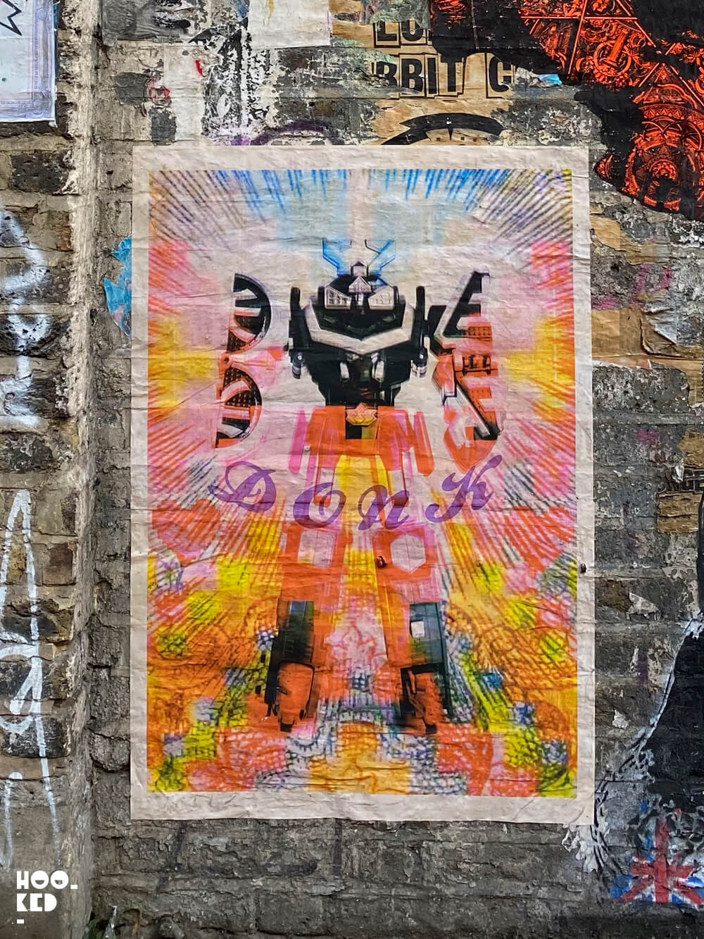 London Street Art in Shoreditch with Artists Donk, Zombiesqueegee and Fiftysevendesign