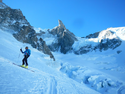 Ski de randonnée Brèche Puiseux Manu RUIZ