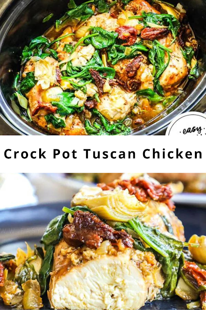 Crock Pot Tuscan Chicken