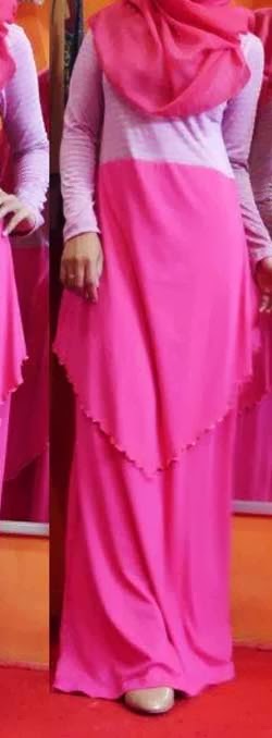  Model  baju gamis  remaja modern  gaul  dan trendy