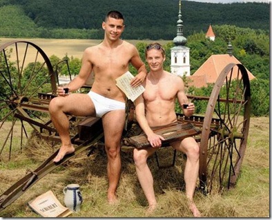 men in the alps
