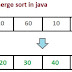Merge sort explanation in java