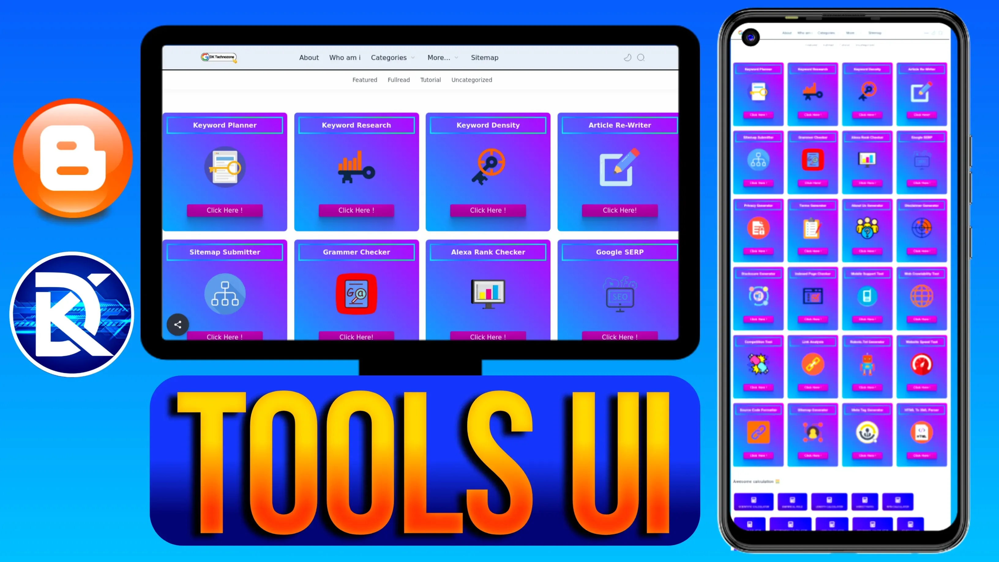 Tools ui blogger template free download