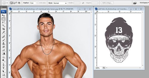 Cara edit foto di photoshop cs3 membuat tato keren ...