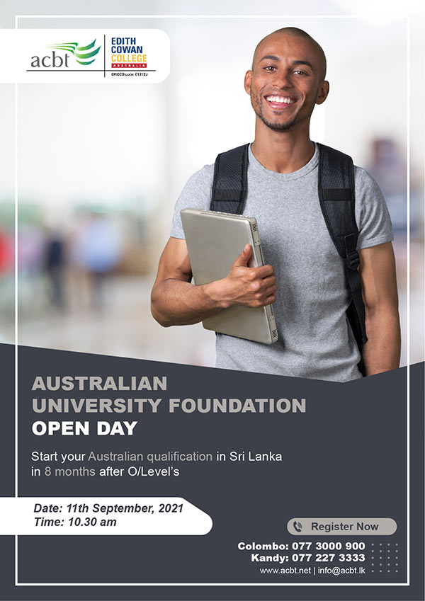 Australian University Foundation Open Day 2021.