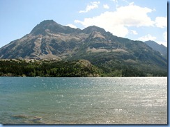 1396 Alberta - Waterton Lakes National Park - town of Waterton - Upper Waterton Lake