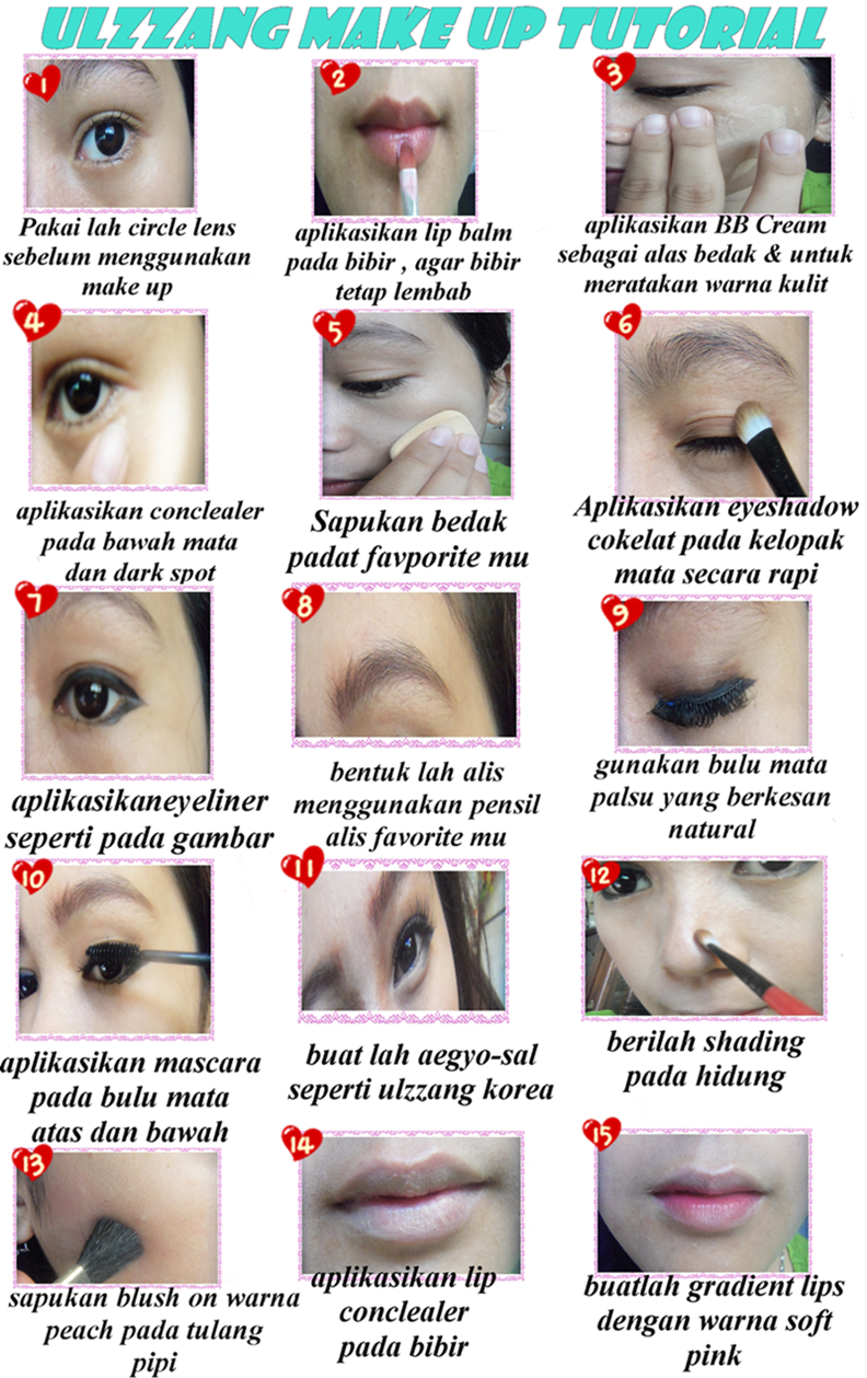 Ulzzang Make Up Tutorial Part 1 Ayuris Beauty Diary