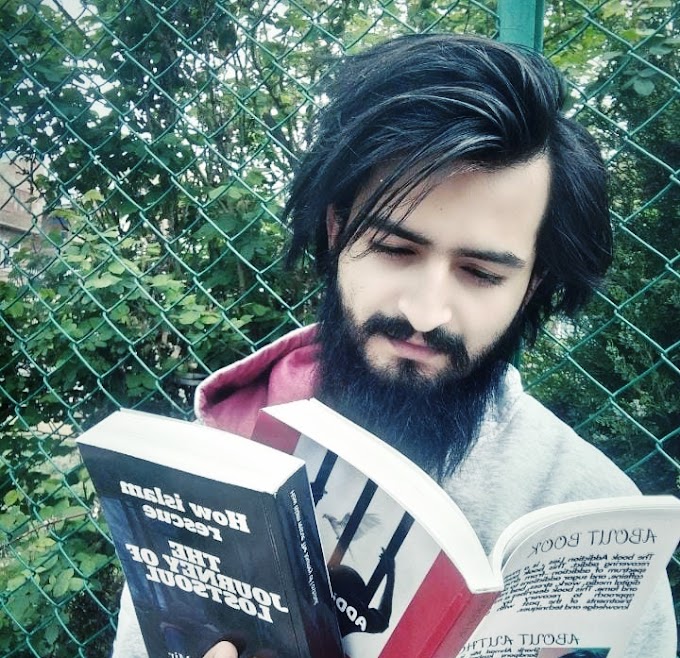 Sharik Ahmad Mir from Bandipora 24-year-old MBA student and young writer Publishes his 3rd Book( DarK Love and Faith)