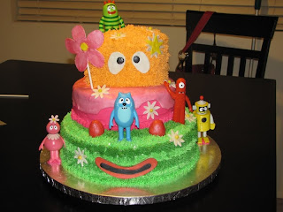 Yo Gabba Gabba Birthday Cake Decorations