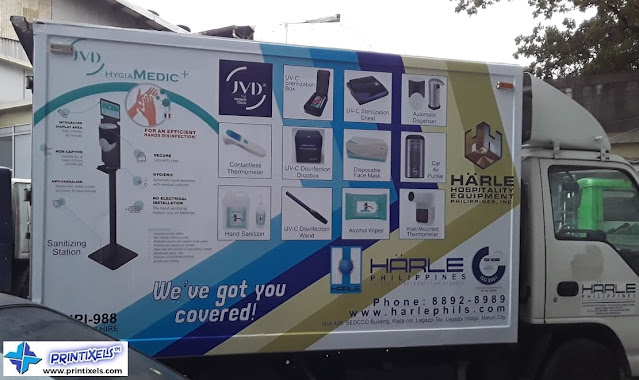 Vinyl Vehicle Wrap - Hanle Philippines