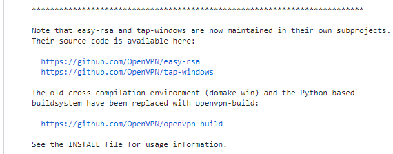 OpenVPN tap-windows