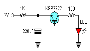 Simple Circuit clignotement LED 
