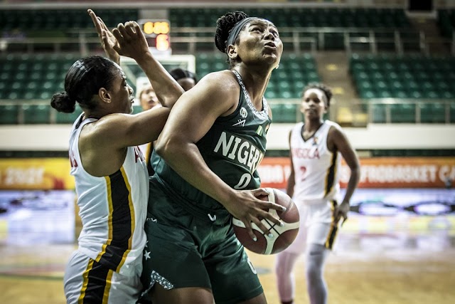 2021 Women's AfroBasket: Nigeria gets Quarter-final Opponents after Two Consecutive Wins