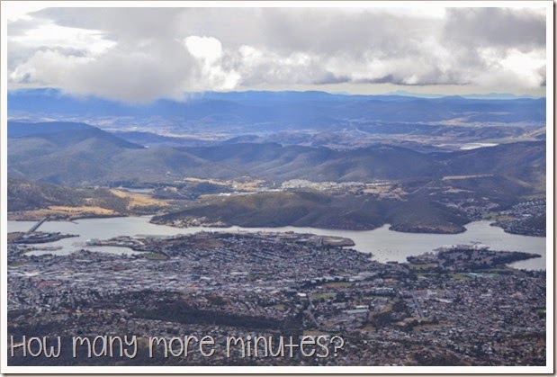 How Many More Minutes? ~ Hobart, Tasmania: Mt Wellington