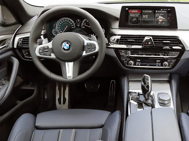 Novo BMW Série 5 2018 - interior