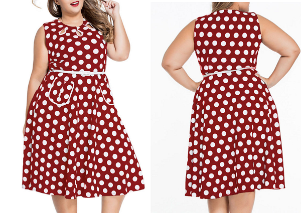 vintage plus size dress