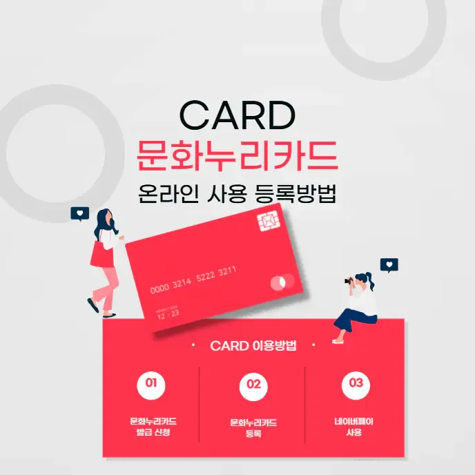 문화누리카드 | 헷갈리는 온라인 등록 사용 한 번에 끝내는 방법 | 생활정보!
