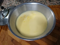 Flan de huevo en la olla
