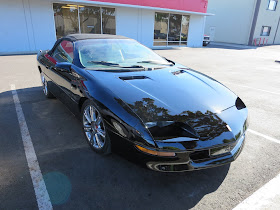 Whole car paint on 1994 Chevy Camaro Convertible from Almost Everything Auto Body