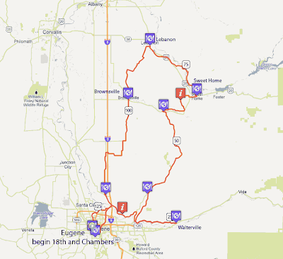 Map of Five Rivers permanent