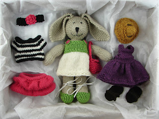 knit bunny clothes