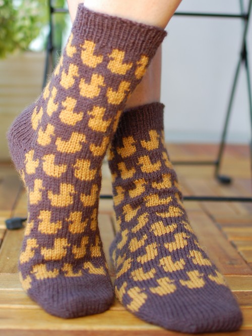 Rubberduck Socks - Free Pattern 