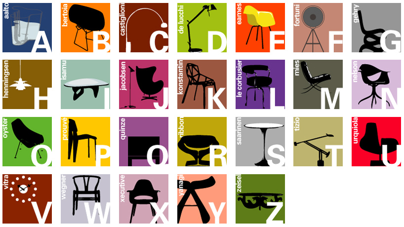 All the letters of cool lettering alphabet. All the letters of