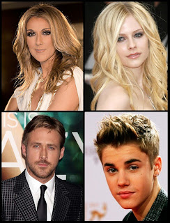 Celine Dion, Avril Lavigne, Ryan Gosling et Justin Bieber sont cousins!