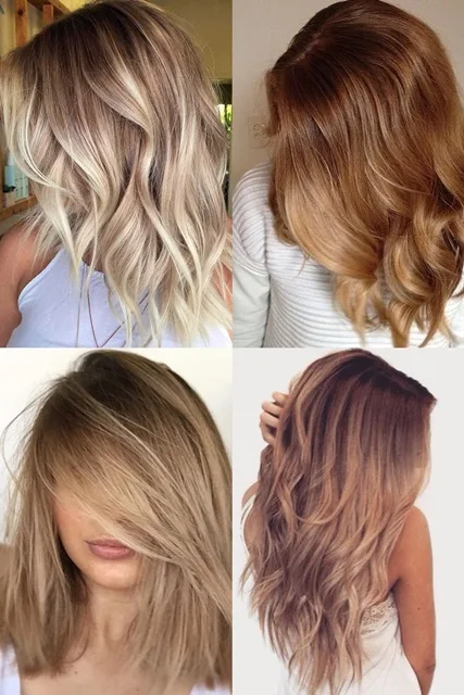 8 stunning light caramel hair color on blonde ombre in 2017 cover