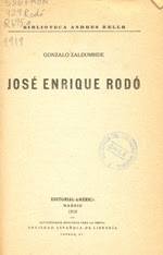 José Enrique Rodó / edición de José Luis Abellán