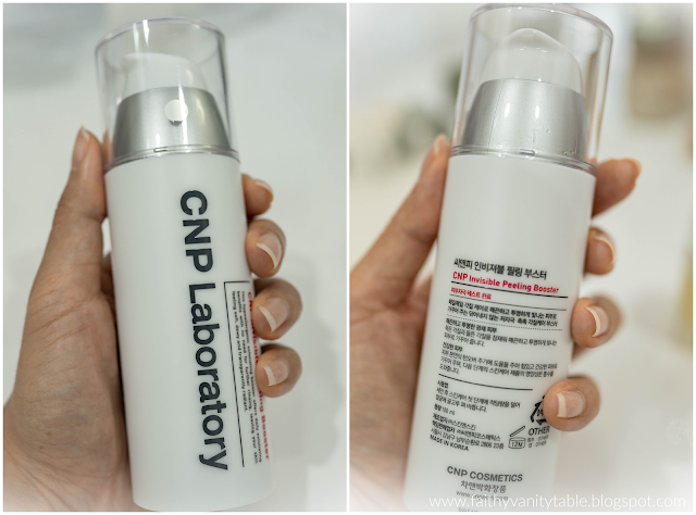 Review of CNP LABORATORY Invisible Peeling Booster Singapore Beauty Blog