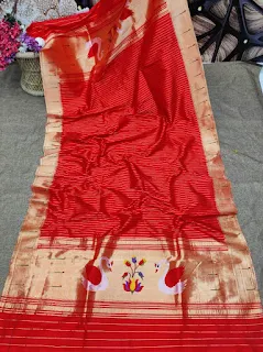 Single munia paithani dupatta