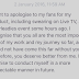 Olamide apologizes for his conduct at Headies Awards last night  